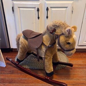 Vintage  Rocking Horse with sound by chrisha